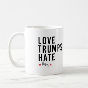 Hillary - Liebe schlägt Hass - Tasse