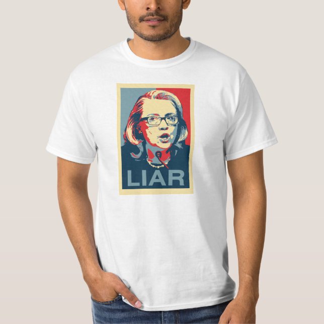 Hillary: LÜGNER T - Shirt (Vorderseite)