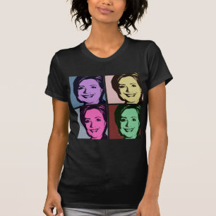 HILLARY-POP-KUNST 2 - .PNG T-Shirt