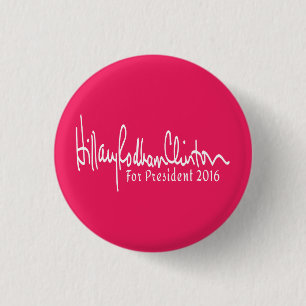 Hillary Rodham Clinton für Präsident 2016 Button