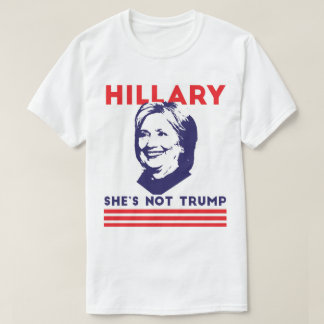 Hillary: Sie ist nicht Trumpf T-Shirt