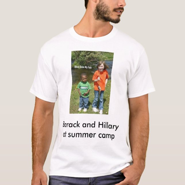 Hillary und barack, Barack und Hillaryat Sommer… T-Shirt (Vorderseite)
