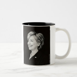 Hillarypräsidentenporträt-Tasse Zweifarbige Tasse