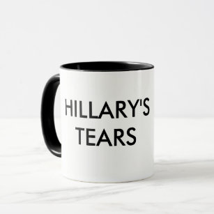 Hillarys Risse - lächelnde Trumpf-Tasse Tasse