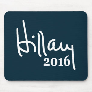 Hillaryunterzeichnung 2016 Mousepad