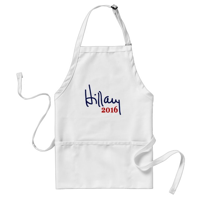 Hillaryunterzeichnungs-Schürzen 2016 Schürze (Vorne)