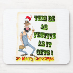 Hillbilly Festive, wie es wird Mousepad
