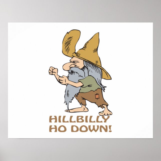 HillBilly Ho Down Poster (Vorne)