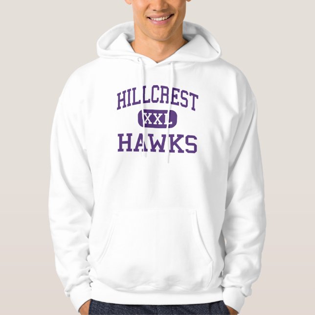Hillcrest - Falken - Highschool - Jamaika New York Hoodie (Vorderseite)