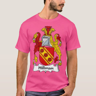 Hillman Coat of Arms Familienwappen T-Shirt