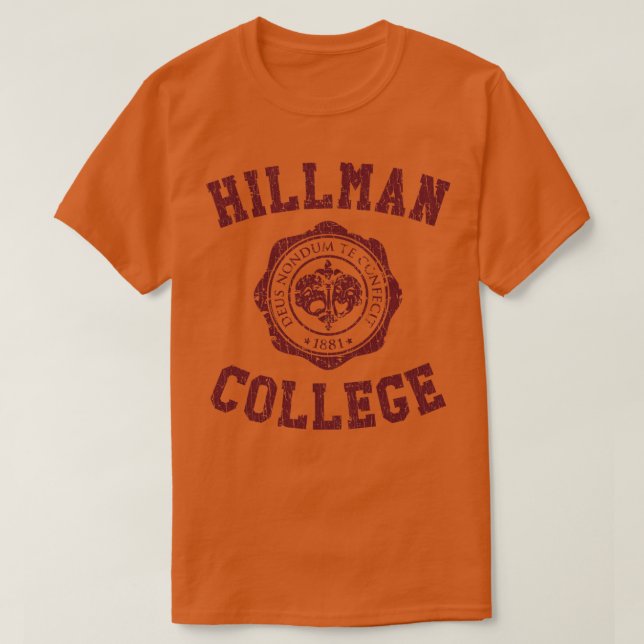 Hillman Uni 1881 T-Shirt (Design vorne)