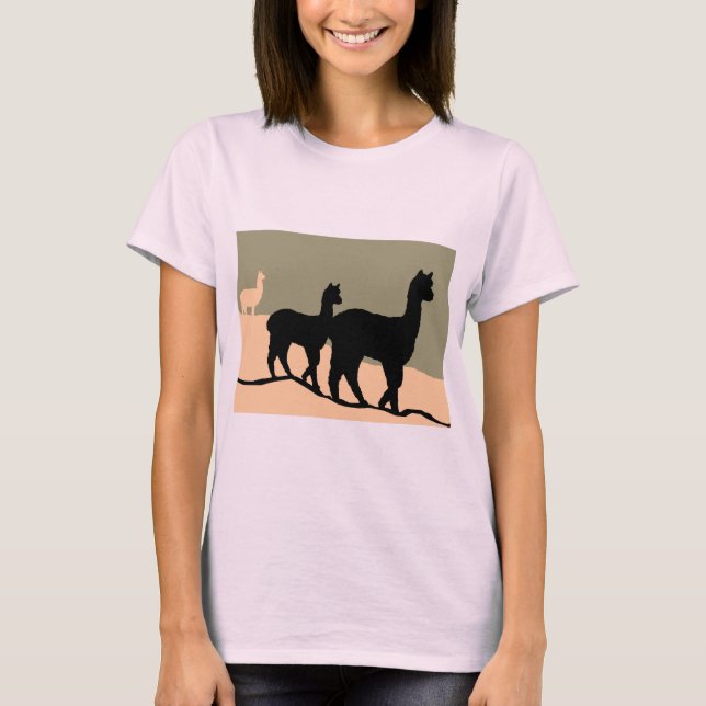 Hillside Alpacas T-Shirt (Vorderseite)
