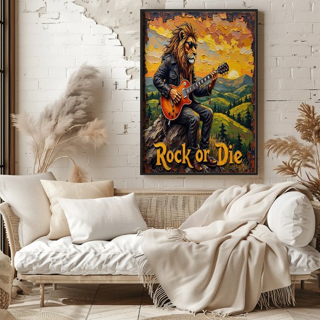 Hillside-Blues: Löwenspieß Poster (Von Creator hochgeladen)