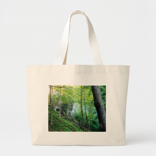 Hillside Forest Jumbo Stoffbeutel (Vorne)