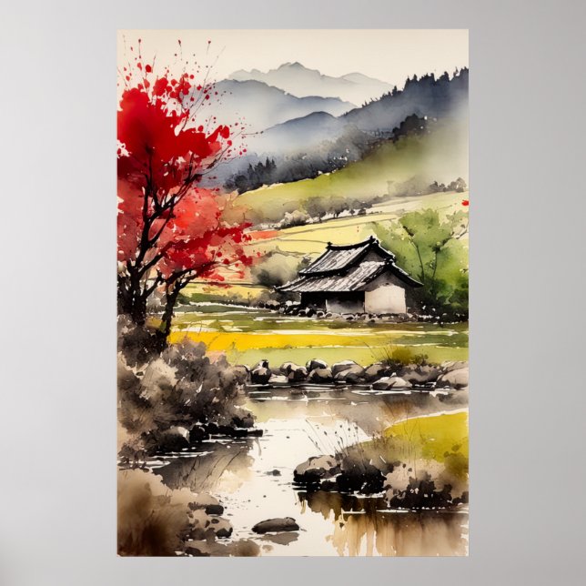 Hillsong Haven, A Watercolor Tale Poster (Vorne)