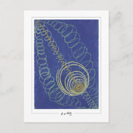 Hilma af Klint #10 - Fine Art Postkarte