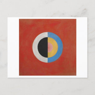 Hilma af Klint abstrakt art Postkarte