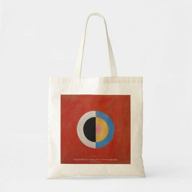 Hilma af Klint abstrakt Art Tote Bag Tragetasche (Vorne)