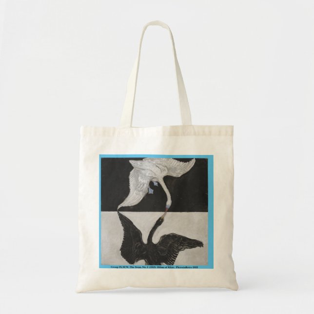 Hilma af Klint abstrakt Art Tote Bag Tragetasche (Vorne)