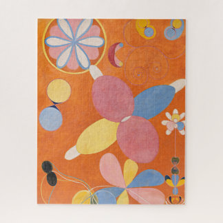 Hilma af Klint Abstrakte Vintage Kunst Puzzle