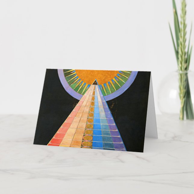Hilma Af Klint Altarment Nr. 1 Karte (Vorderseite)