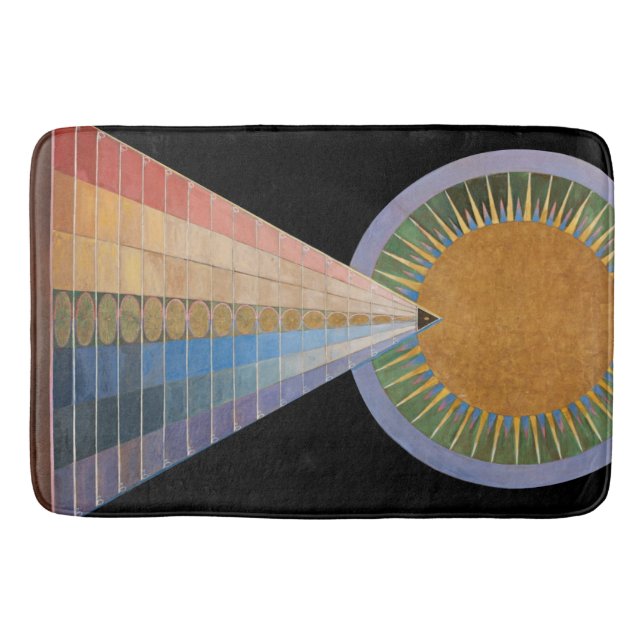 Hilma af Klint - Altarpiece Badematte (Vorderseite)