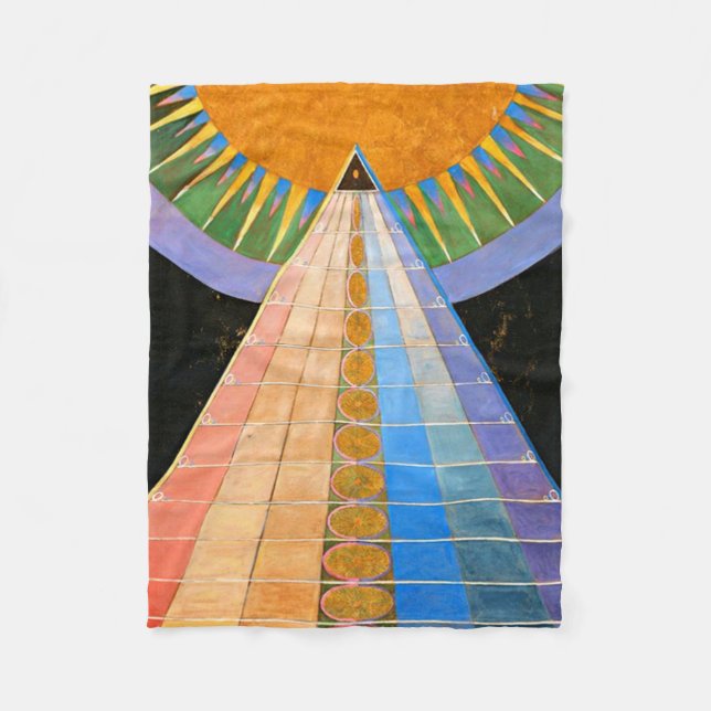 Hilma Af Klint Altarpiece No 1 Fleecedecke (Vorderseite)