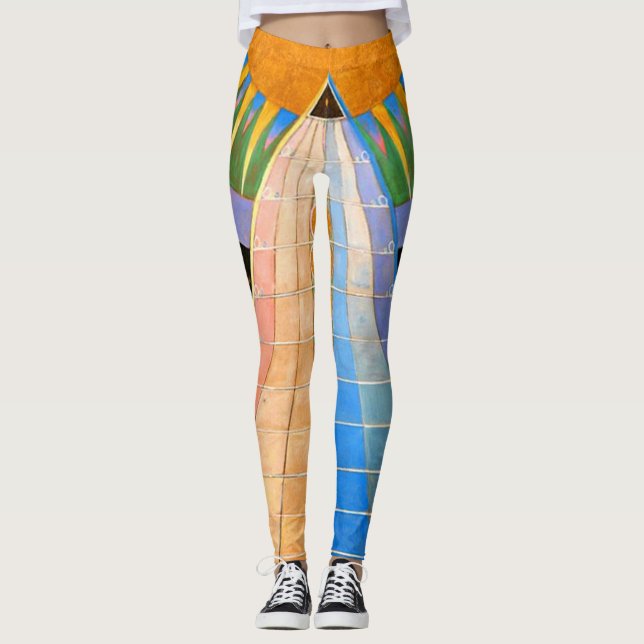 Hilma Af Klint Altarpiece No 1 Leggings (Vorderseite)