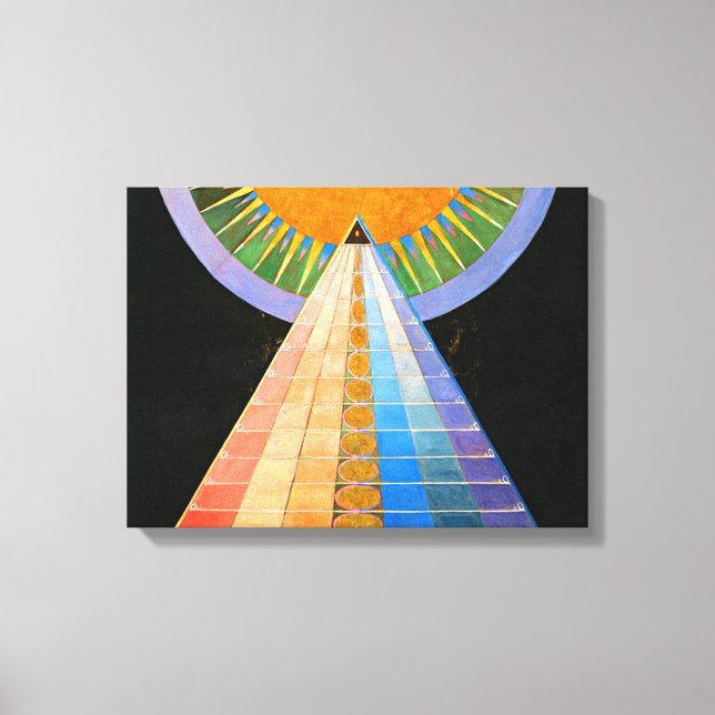 Hilma Af Klint Altarpiece No 1 Leinwanddruck (Vorderseite)