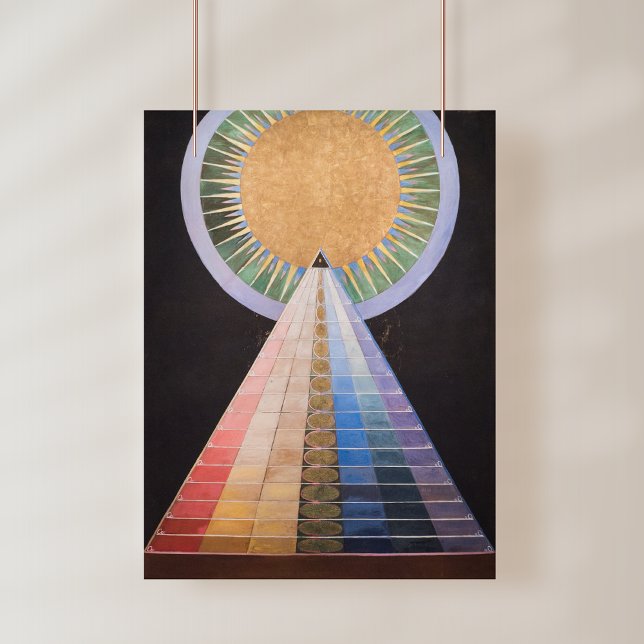 Hilma Af Klint, Altarpiece Nr.1, Abstrakt Art Fotodruck (Von Creator hochgeladen)
