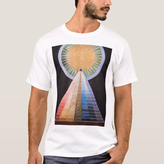 Hilma Af Klint, Altarpiece Nr.1, Abstrakt Art T-Shirt (Vorderseite)