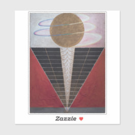 Hilma Af Klint, Altarpiece Nr.2, Abstrakt Art Aufkleber