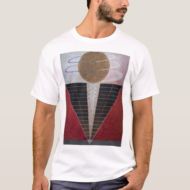 Hilma Af Klint, Altarpiece Nr.2, Abstrakt Art T-Shirt (Vorderseite)