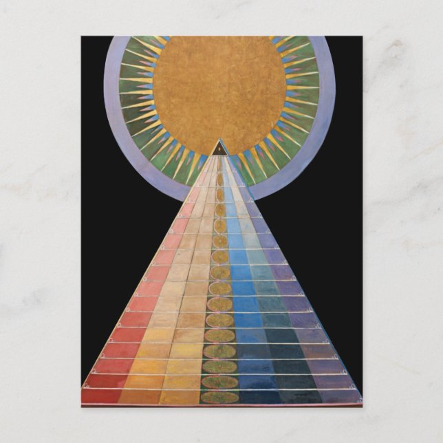 Hilma af Klint - Altarpiece Postkarte (Vorderseite)