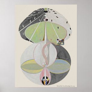Hilma af Klint - Baum der Erkenntnis, Nr. 5 Poster