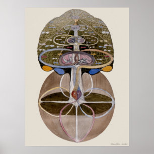 Hilma af Klint - Baum des Wissens, Nr. 1 Poster