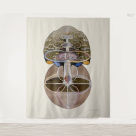 Hilma af Klint - Baum des Wissens, Nr. 1 Wandteppich