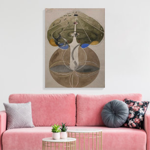 Hilma Af Klint, Baum des Wissens Nr. 2 Abstrakte K Leinwanddruck
