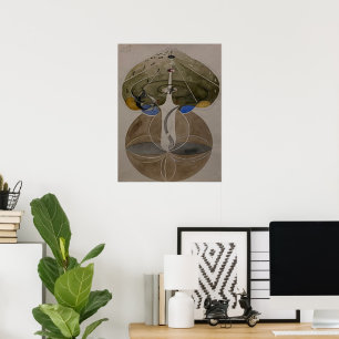 Hilma Af Klint, Baum des Wissens Nr. 2 Abstrakte K Poster