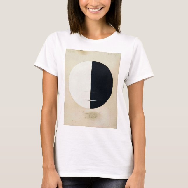 Hilma Af Klint, Buddhas Standpoint, Abstrakte Kuns T-Shirt (Vorderseite)