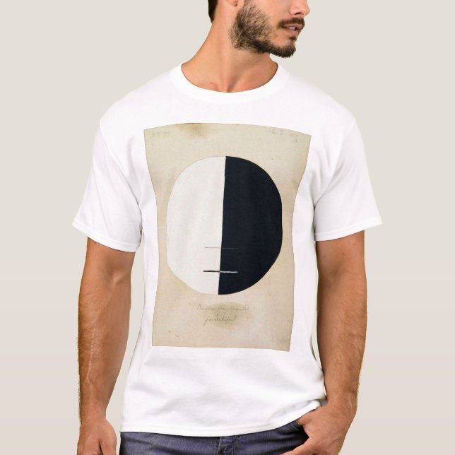 Hilma Af Klint, Buddhas Standpoint, Abstrakte Kuns T-Shirt (Vorderseite)