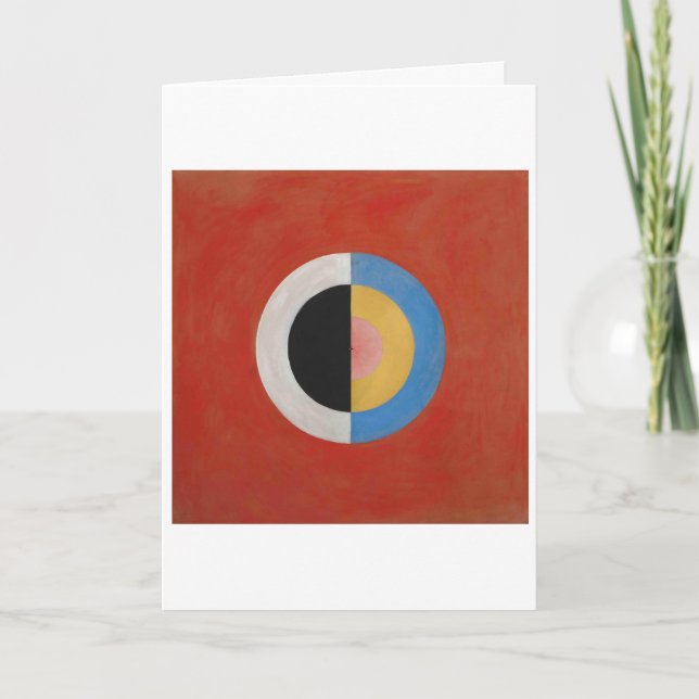Hilma af Klint card Dankeskarte (Vorderseite)