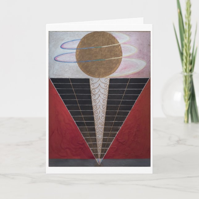 Hilma af Klint card Dankeskarte (Vorderseite)