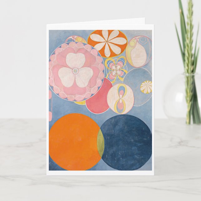 Hilma af Klint card Dankeskarte (Vorderseite)