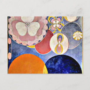 Hilma af Klint - De Tio Storsta, Barnaaldern Postkarte