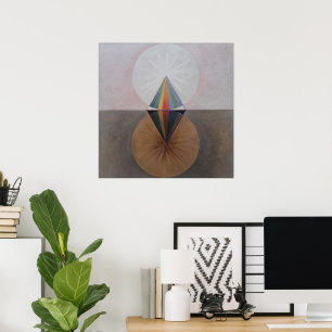 Hilma Af Klint, Der Schwan Nr.12, Abstrakte Kunst Poster