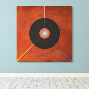 Hilma Af Klint, Der Schwan Nr.18, Abstrakte Kunst Leinwanddruck