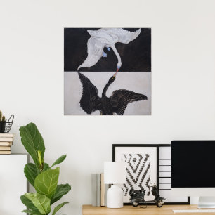 Hilma Af Klint, Der Schwan Nr.1, Abstrakte Kunst Poster
