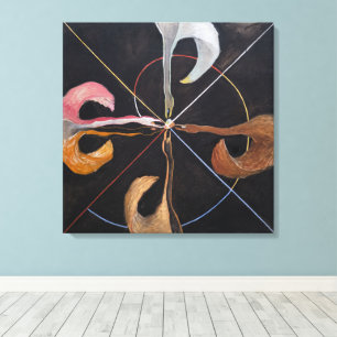 Hilma Af Klint, Der Schwan Nr.7, Abstrakte Kunst Leinwanddruck