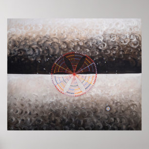 Hilma af Klint  Der Schwan Poster